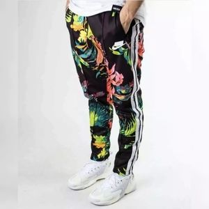 Nike Men Small Floral Track Pants